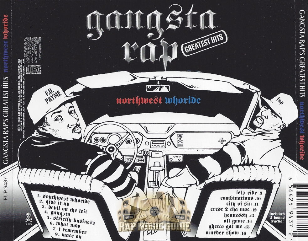 Gangsta Rap - Greatest Hits: Northwest Whoride: CD | Rap Music Guide
